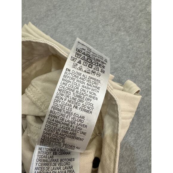 Roxy Left Again Women’s Cream Cargo Pants - Size XS - Picture 14 of 14